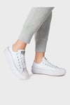 Chuck Taylor Kalın Taban Spor Kadın Ayakkabı 570257C 102 Beyaz-Beyaz-Beyaz