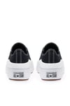 Chuck Taylor Kalın Taban Spor Kadın Ayakkabı 570256C 001 Siyah-Beyaz-Beyaz
