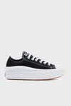 Chuck Taylor Kalın Taban Spor Kadın Ayakkabı 570256C 001 Siyah-Beyaz-Beyaz