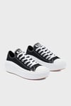 Chuck Taylor Kalın Taban Spor Kadın Ayakkabı 570256C 001 Siyah-Beyaz-Beyaz