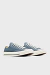 Chuck Taylor Logolu Sneaker Unisex Ayakkabı A08619C 486 LACİVERT