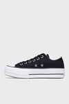 Chuck Taylor Sneaker Kadın Ayakkabı 560250C 001 Siyah-Beyaz-Beyaz