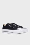 Chuck Taylor Sneaker Kadın Ayakkabı 560250C 001 Siyah-Beyaz-Beyaz