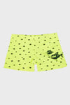 Chucky Desenli Lastikli Bel Boxer Erkek Çocuk Mayo Short SR2631000006 SARI
