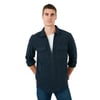 Çift Cepli Fermuarlı Slim Fit Kışlık Erkek Gömlek CF21W112925 İNDİGO