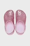Classic Chunky Glitter Clog T Simli Kız Çocuk Terlik 211940-6ZW PEMBE