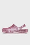 Classic Chunky Glitter Clog T Simli Kız Çocuk Terlik 211940-6ZW PEMBE