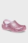 Classic Chunky Glitter Clog T Simli Kız Çocuk Terlik 211940-6ZW PEMBE
