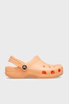 Classic Clog K Logolu Çıkarılabilir Kayışlı Kız Çocuk Terlik 206991-86A TURUNCU