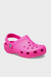 Classic Clog T Logolu Çıkarılabilir Kayışlı Kız Çocuk Terlik 206990-6TW FUŞYA