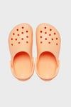 Classic Clog T Logolu Çıkarılabilir Kayışlı Kız Çocuk Terlik 206990-86A TURUNCU