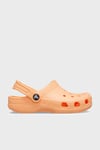 Classic Clog T Logolu Çıkarılabilir Kayışlı Kız Çocuk Terlik 206990-86A TURUNCU