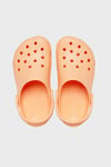 Classic Clog T Logolu Çıkarılabilir Kayışlı Kız Çocuk Terlik 206990-86A TURUNCU