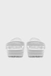 Classic Clog T Logolu Hafif Sandelet Unisex Çocuk Terlik 206990-100 BEYAZ
