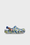 Classic Dragon Graphic Clog Desenli Unisex Çocuk Terlik 212514-1FT GRİ