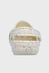 Classic Glow Paint Splatter Clog Sandalet Kız Çocuk Terlik 212495-2MT BEYAZ
