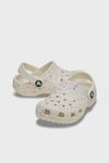 Classic Glow Paint Splatter Clog T Desenli Unisex Çocuk Terlik 212669-2MT BEYAZ