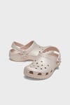 Classic Pearl Shine Clog T Logolu Unisex Çocuk Terlik 212815-6UR BRONZ