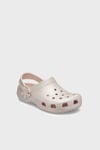 Classic Pearl Shine Clog T Logolu Unisex Çocuk Terlik 212815-6UR BRONZ