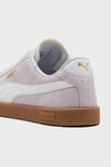 Club II Logolu Süet Sneaker Unisex Ayakkabı 39744427 LİLA