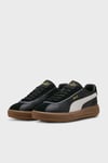 Club Klassika SD Logolu Hakiki Deri Sneaker Kadın Ayakkabı 40071802 SİYAH-KREM