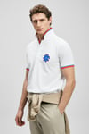 Comfort % 100 Pamuk Düğmeli Erkek Polo Yaka T Shirt 111040244 KIRIK BEYAZ