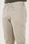 Comfort Boru Paça Normal Bel Pantolon Erkek Kot Pantolon 4412C66TEXAS BEJ