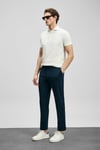 Comfort Fit Düğmeli Erkek Polo Yaka T Shirt 111040240 BEYAZ