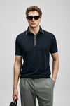Comfort Pamuklu Düğmeli Erkek Polo Yaka T Shirt 111040252 LACİVERT