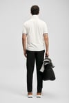 Comfort Pamuklu Düğmeli Erkek Polo Yaka T Shirt 111040252 KIRIK BEYAZ