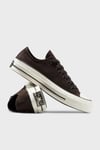 Converse Chuck 70 Suede Logolu Kanvas Sneaker Unisex Ayakkabı A13013C 205 KAHVE