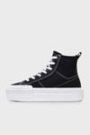 Converse Chuck Taylor All Star Cruıse Süet Detaylı Kalın Taban Sneaker Kadın Ayakkabı A10724C 001 SİYAH