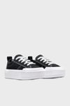 Converse Chuck Taylor All Star Cruıse Ox Logolu Kalın Taban Sneaker Bayan Ayakkabı A11448C 001 SİYAH