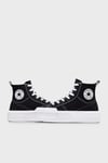 Converse Chuck Taylor All Star Cruıse Süet Detaylı Kalın Taban Sneaker Kadın Ayakkabı A10724C 001 SİYAH