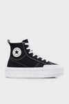 Converse Chuck Taylor All Star Cruıse Süet Detaylı Kalın Taban Sneaker Kadın Ayakkabı A10724C 001 SİYAH