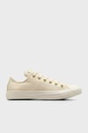 Converse Chuck Taylor All Star Deri Sneaker Bayan Ayakkabı A13814C 286 KREM