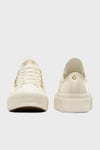 Converse Chuck Taylor All Star Lift Deri Platform Sneaker Bayan Ayakkabı A12765C 286 KREM
