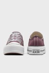 Converse Chuck Taylor All Star Lift Logolu Platform Taban Senaker Bayan Ayakkabı A10647C 239 BORDO