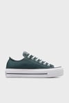 Converse Chuck Taylor All Star Lift Platform Sneaker Unisex Ayakkabı A12595C 384 YEŞİL