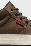Converse Chuck Taylor All Star Malden Street Waterproof  Logolu Bağcıklı Unisex Bot A13225C 254 KAHVE