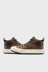 Converse Chuck Taylor All Star Malden Street Waterproof  Logolu Bağcıklı Unisex Bot A13225C 254 KAHVE