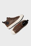 Converse Chuck Taylor All Star Malden Street Waterproof  Logolu Bağcıklı Unisex Bot A13225C 254 KAHVE