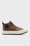 Converse Chuck Taylor All Star Malden Street Waterproof  Logolu Bağcıklı Unisex Bot A13225C 254 KAHVE