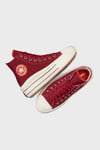 Converse Chuck Taylor All Star Move Logolu Kalın Taban Sneaker Bayan Ayakkabı A12586C 642 KIRMIZI