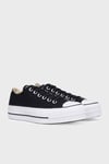 Converse Chuck Taylor Sneaker Kadın Ayakkabı 560250C 001 Siyah-Beyaz-Beyaz