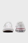 Converse Logolu Cırtlı Sneaker Unisex Çocuk Ayakkabı A07390C 102 BEYAZ