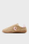 Converse Logolu Hakiki Deri ve Süet Karışımlı Sneaker Bayan Ayakkabı A15088C 248 KAHVE