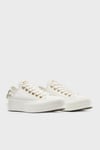 Converse Logolu Kemer Detaylı Platform Taban Sneaker Bayan Ayakkabı A11866C 286 BEYAZ