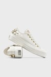 Converse Logolu Kemer Detaylı Platform Taban Sneaker Bayan Ayakkabı A11866C 286 BEYAZ
