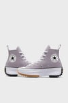Converse Run Star Hike Logolu Kalın Tırtıklı Taban Sneaker Bayan Ayakkabı A10666C 528 MOR